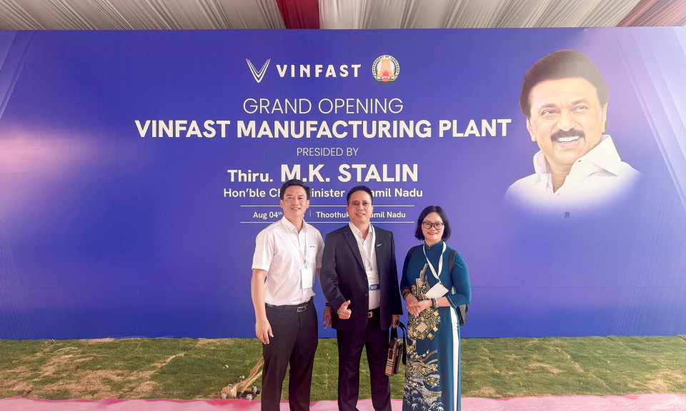 Tân Phát ETEK tiếp tục mở rộng thị trường quốc tế với dự án tại nhà máy VinFast Ấn Độ